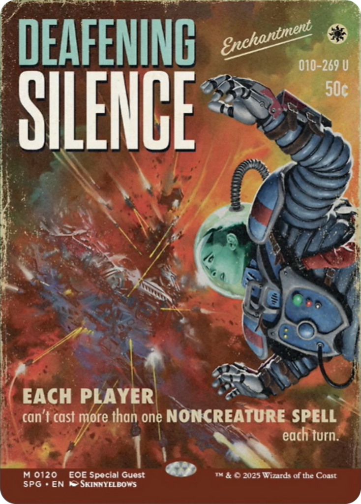 silence mtg final fantasy Deafening (Showcase) [Edge of Eternities Special Guests] style:Temporal Extortion The MOST PLAYED Card TCG_631884 Breaker of Silence cant