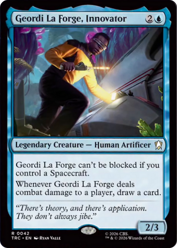 Geordi La Forge, Innovator [Star Trek Commander]