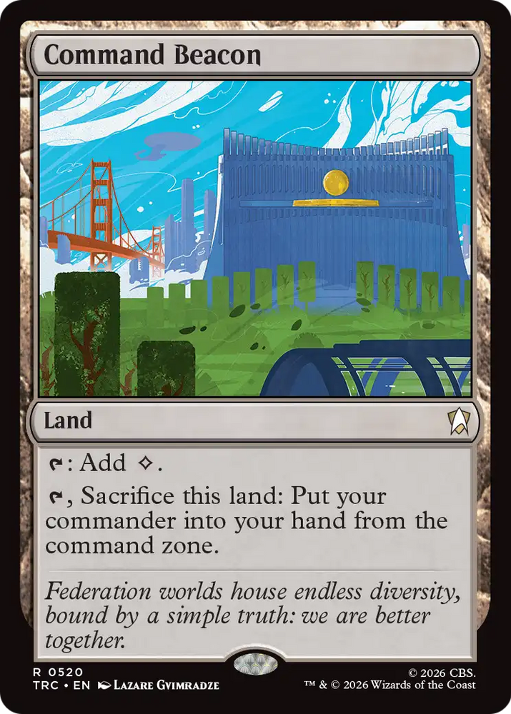 Command Beacon (Surge Foil) [Star Trek Commander]