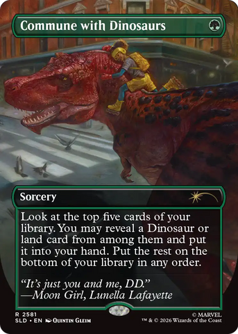 Commune with Dinosaurs [Secret Lair Drop Series]