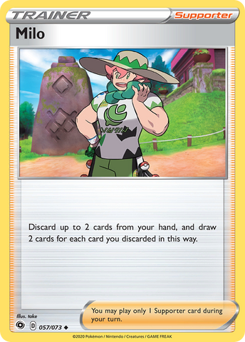 Milo (057/073) [Sword & Shield: Champion's Path]