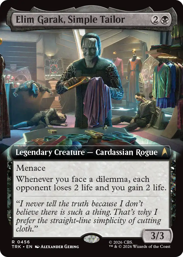 Elim Garak, Simple Tailor (Extended Art) [Star Trek]