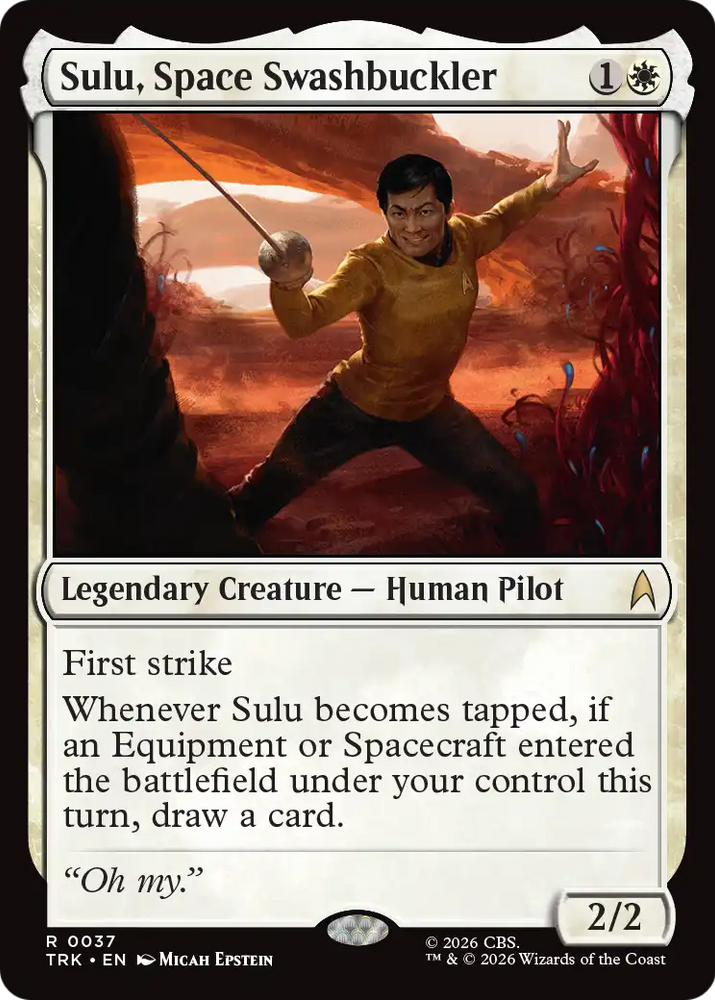Sulu, Space Swashbuckler [Star Trek]