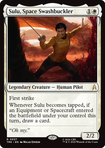 Sulu, Space Swashbuckler [Star Trek]