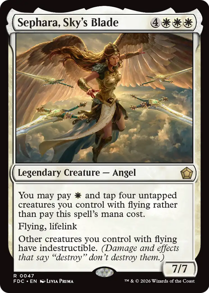 Sephara, Sky's Blade [Foundations Commander]