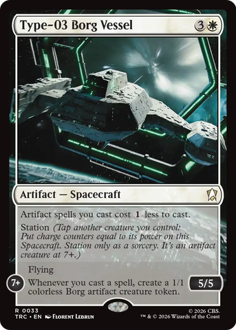 Rain-Slicked Copse (Surge Foil) [Star Trek Commander]