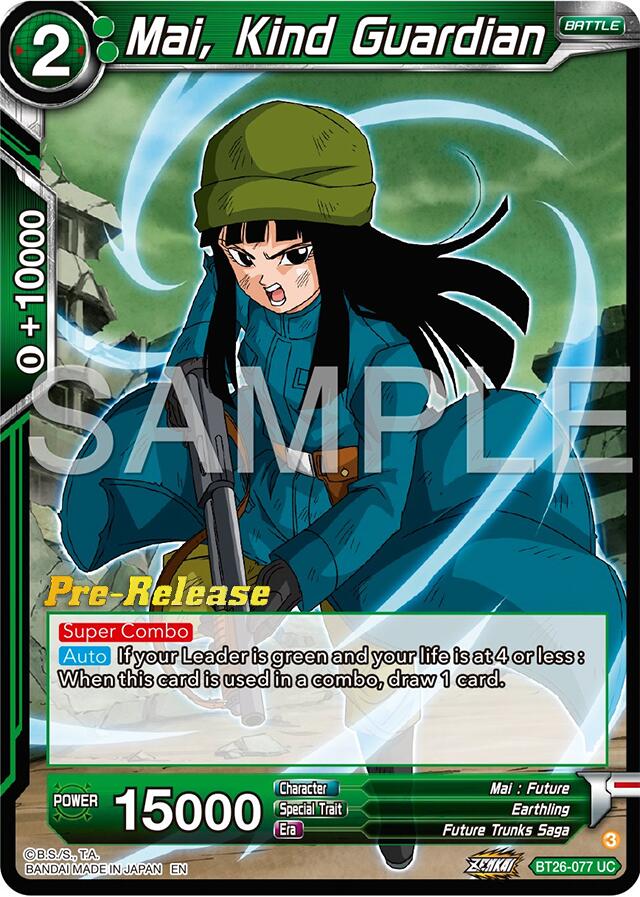 Mai, Kind Guardian (BT26-077) [Ultimate Advent Prerelease Promos]