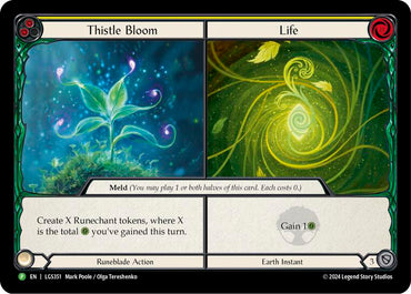 Thistle Bloom // Life - LGS351 [LGS351] (Promo)  Cold Foil