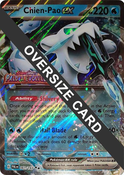 Chien-Pao ex (061/193) (Jumbo) [Scarlet & Violet: Paldea Evolved]