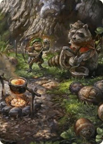 Sylvan Scavenging Art Card (46/54) [Foundations Art Series]