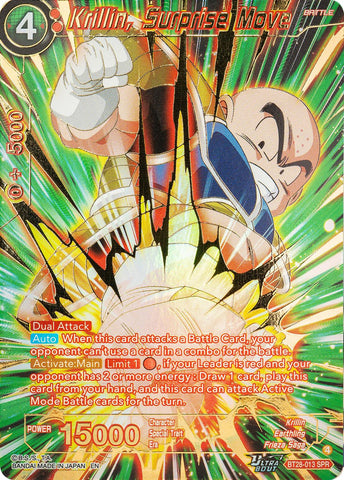 Krillin, Surprise Move (BT28-013) [Prismatic Clash]