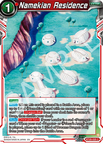 Namekian Residence (BT28-026) [Prismatic Clash]