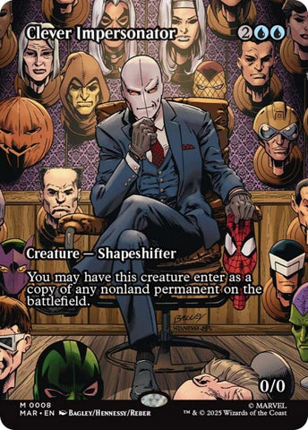 Clever Impersonator (Borderless) [Marvel Universe: Eternal-Legal]