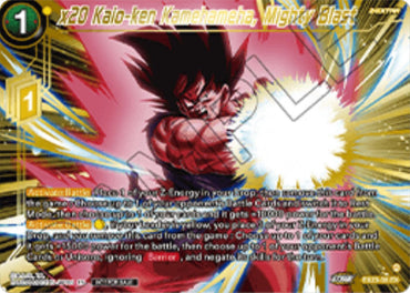 x20 Kaio-ken Kamehameha, Mighty Blast (Championship 2025 Finals Premium Pack) (EX23-30) [Tournament Promotion Cards]