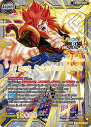 SS4 Son Goku & SS4 Vegeta // SS4 Gogeta, Strongest Fusion Explosion (2nd Place) (BT25-098) [Tournament Promotion Cards]