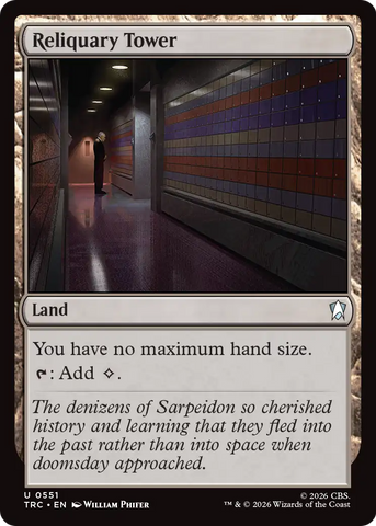 Reliquary Tower (Surge Foil) [Star Trek Commander]