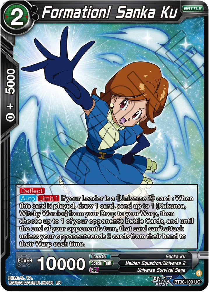 Formation! Sanka Ku (BT30-100) [Three Glorious Fighters]