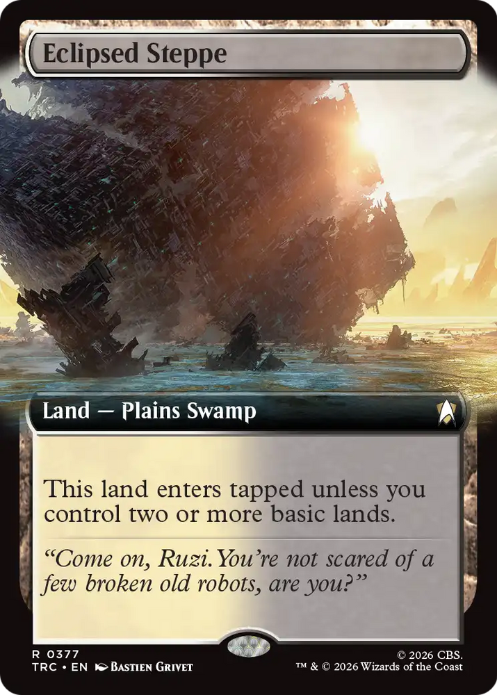 Eclipsed Steppe (Extended Art) [Star Trek Commander]