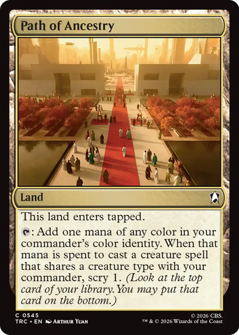 Path of Ancestry (Surge Foil) [Star Trek Commander]