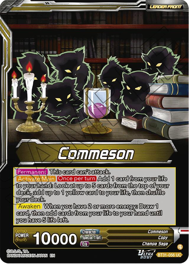 Commeson // (Duplicate) Vegeta, Weapon Tainted by Evil (SLR) (BT31-056) [Impact Beyond Dimensions]