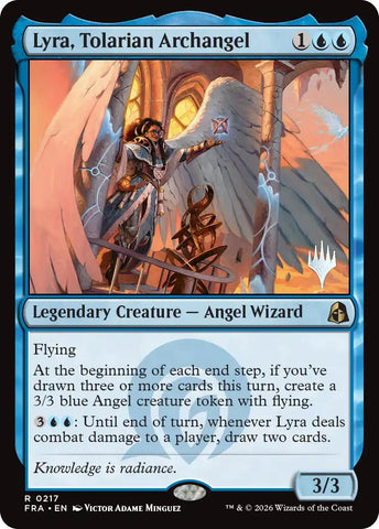 Lyra, Tolarian Archangel [Reality Fracture Promos]