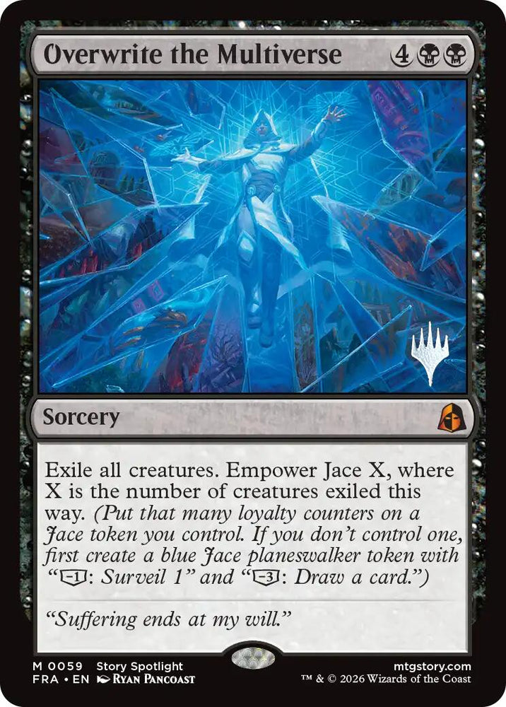 Overwrite the Multiverse [Reality Fracture Promos]