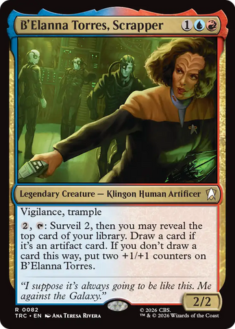 B'Elanna Torres, Scrapper (Surge Foil) [Star Trek Commander]