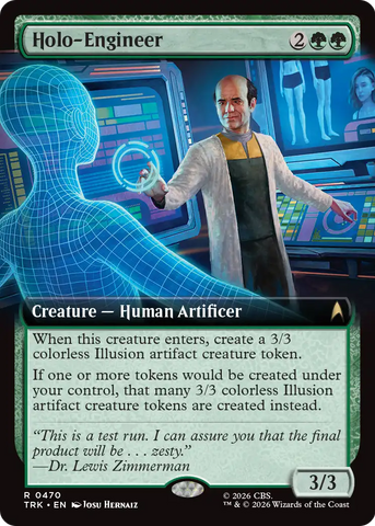 Holo-Engineer (Extended Art) [Star Trek]