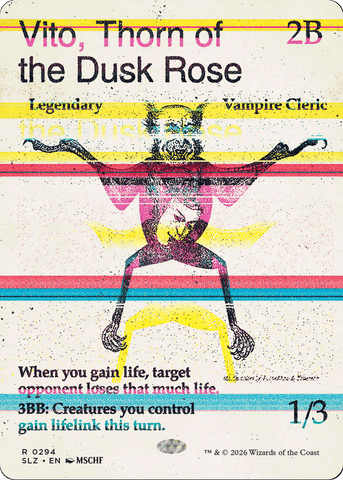Vito, Thorn of the Dusk Rose (0294) [Secret Lair x MSCHF: The Zeta Set]