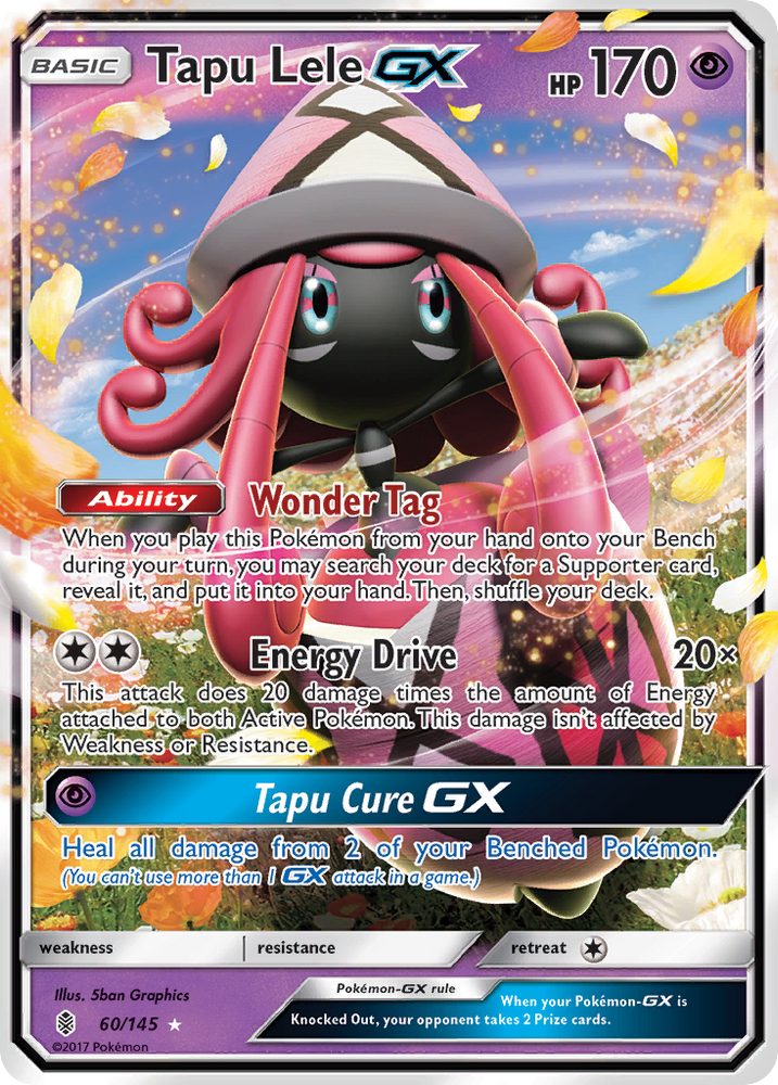 Tapu Lele GX (60/145) [Sun & Moon: Guardians Rising]