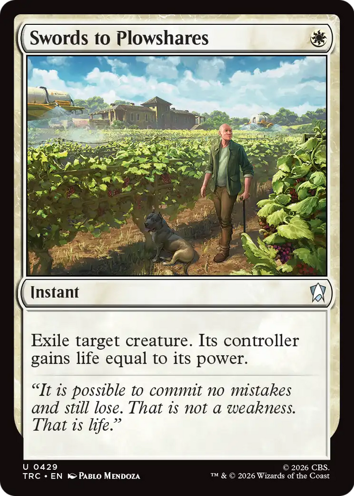 Swords to Plowshares (Surge Foil) [Star Trek Commander]