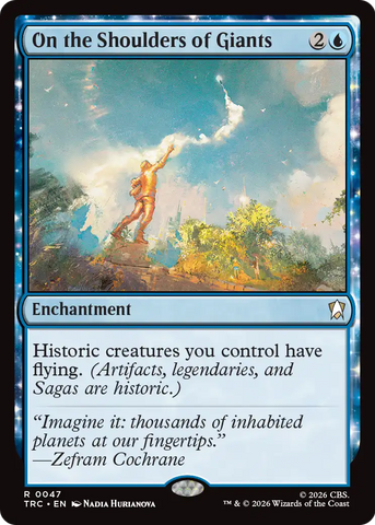 On the Shoulders of Giants (Surge Foil) [Star Trek Commander]