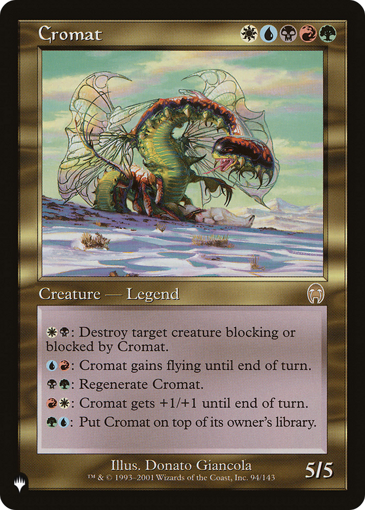 Cromat [The List]
