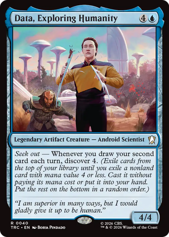 Data, Exploring Humanity [Star Trek Commander]
