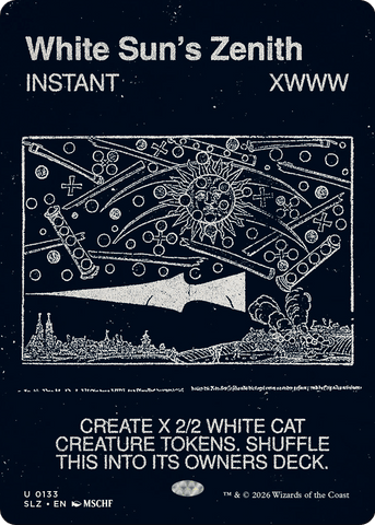 White Sun's Zenith (0133) [Secret Lair x MSCHF: The Zeta Set]