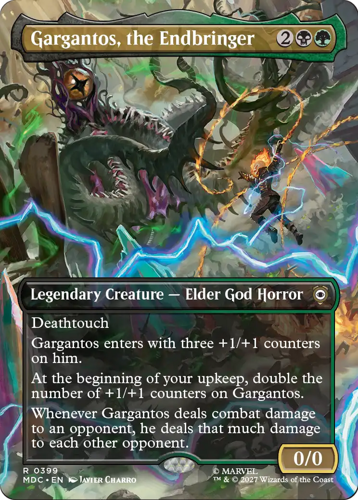Gargantos, the Endbringer (Borderless) [Marvel: Darkhold Destiny Commander]