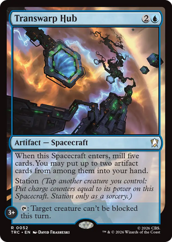 Transwarp Hub (Surge Foil) [Star Trek Commander]