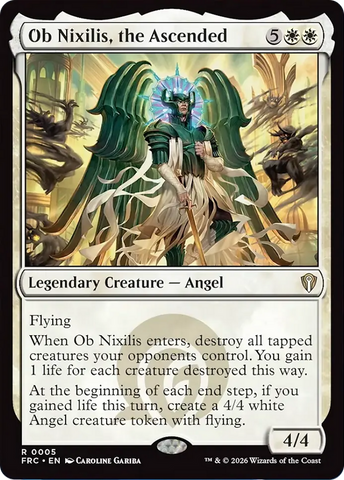 Ob Nixilis, the Ascended [Reality Fracture Commander]