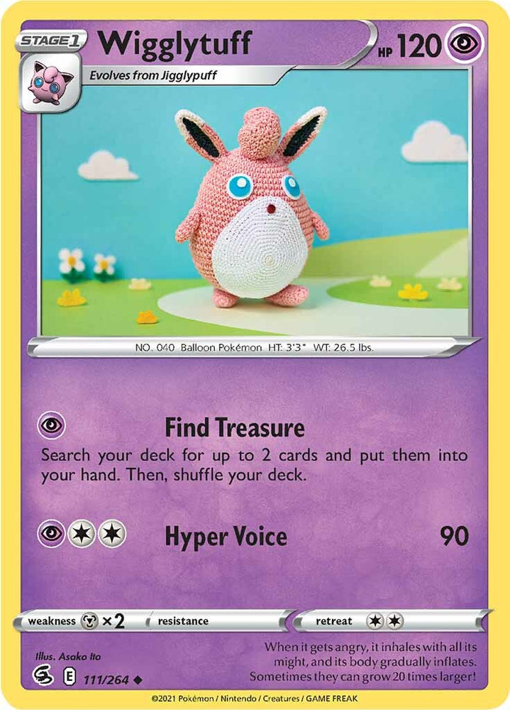 Wigglytuff (111/264) [Sword & Shield: Fusion Strike]