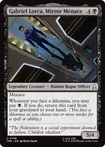 Gabriel Lorca, Mirror Menace [Star Trek]