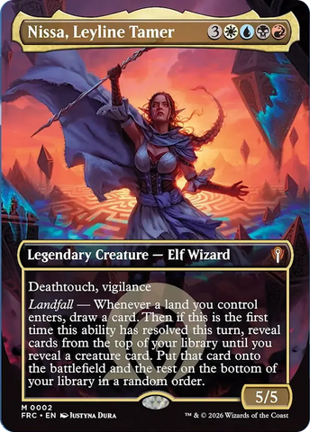 Nissa, Leyline Tamer (Borderless) [Reality Fracture Commander]