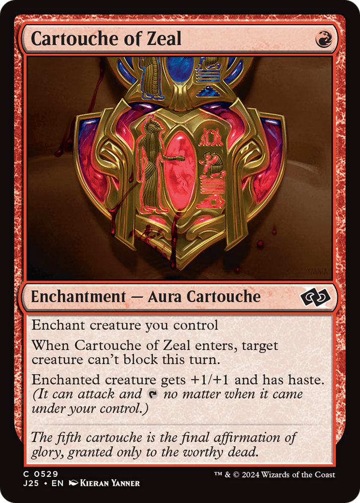 Cartouche of Zeal [Foundations Jumpstart]