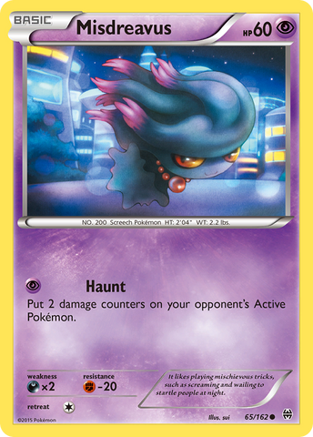 Misdreavus (65/162) [XY: BREAKthrough]