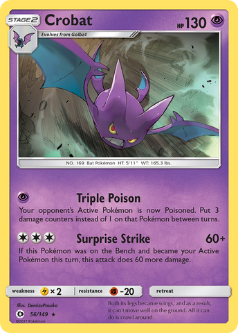 Crobat (56/149) [Sun & Moon: Base Set]