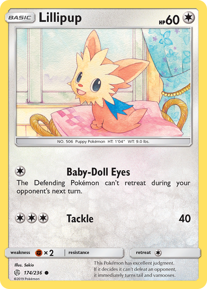 Lillipup (174/236) [Sun & Moon: Cosmic Eclipse]