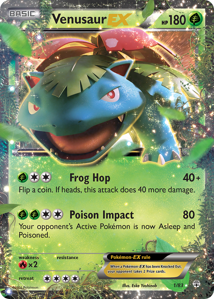 Venusaur EX (1/83) [XY: Generations]