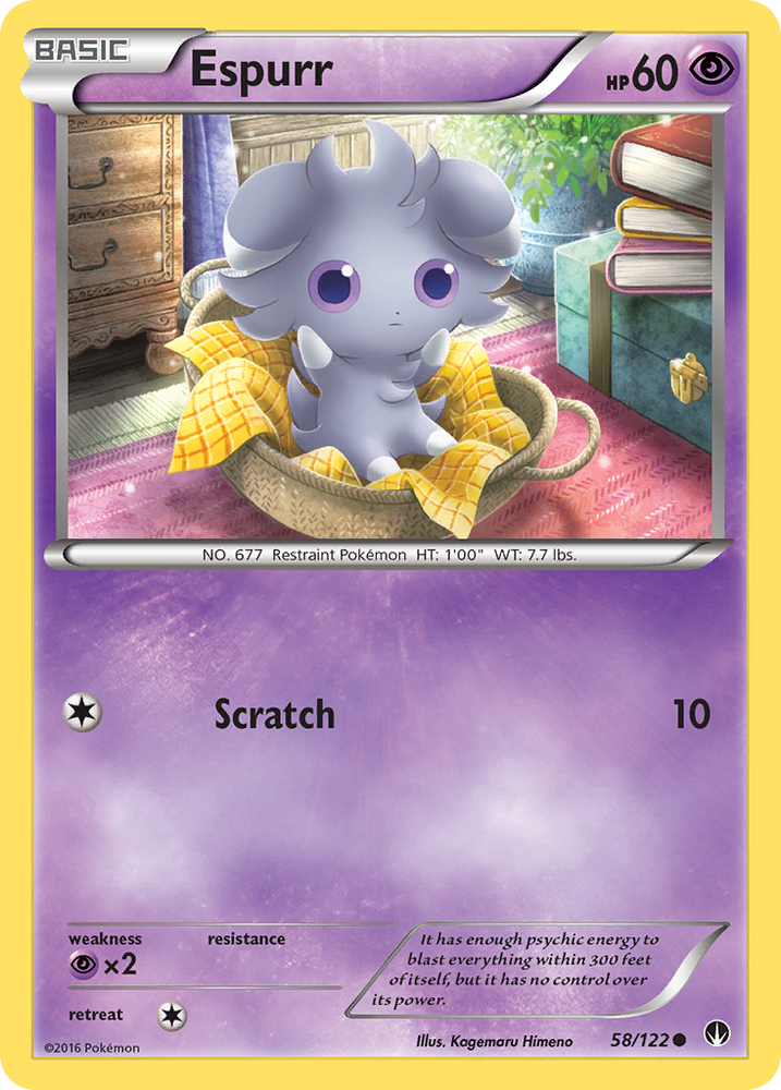 Espurr (58/122) [XY: BREAKpoint]