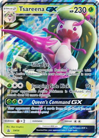 Tsareena GX (SM56) (Jumbo Card) [Sun & Moon: Black Star Promos]