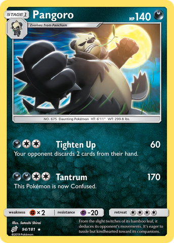 Pangoro (94/181) [Sun & Moon: Team Up]