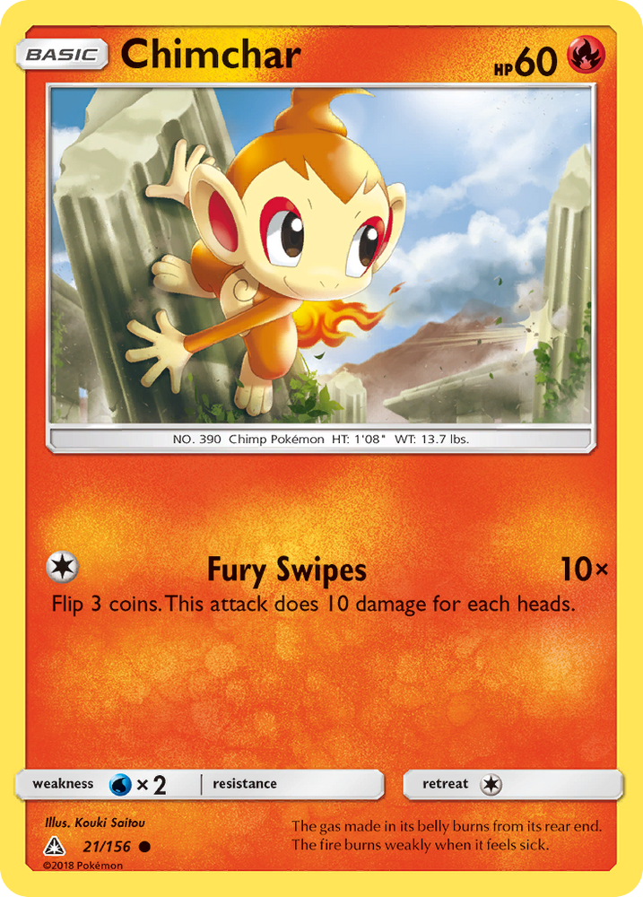 Chimchar (21/156) [Sun & Moon: Ultra Prism]